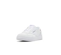 Reebok Women's Court Advance Bold Sneaker, White/Lilac/Pink Glow, 7