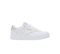 Reebok Women's Court Advance Bold Trainers, FTWRWHITE/Black/Chrome, 40.5 EU, Ftwrwhite Black Chrome, 8.5 UK