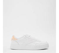 Reebok Women's Court Advance Bold Sneaker, White/White/WASHEDCLAY, 7.5 UK