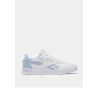Reebok Women's Court Advance Sneakers, Ftwrwhite Y2kblue Upgradeblue, 8 UK