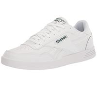 Reebok Womens Court Advance Sneaker, FTWWHT/FTWWHT/CLOGRN, 10.5