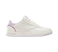 Reebok Women's Court Advance Sneakers, Chalk Digitalgleam Purplerave, 6.5 UK