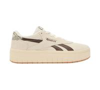 Reebok Women's Court Advance Surge Sneaker, Chalk/Chalk/UNEARTHED Brown, 8 UK