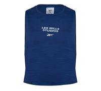 Reebok Womens Crew Neck Sleeveless Tank Tops in Batblu - Blue - Size X-Large