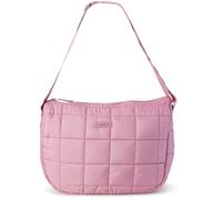 Reebok Womens Crossbody Bag - Oversized Quilted Puffer Tote Bag for Women, Large Shoulder Purse for Gym Travel & Everyday Use, Celia Dusty Rose, One Size