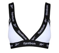 Reebok Women's Dotty Triangle Sports Bra in White | Size: Large Reebok White L