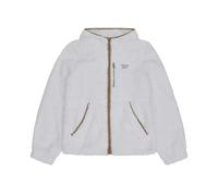 Reebok Womens Double Monkey Fleece Jacket - Cream - S - Cream - 100% Polyester