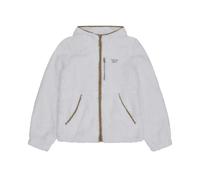 Reebok Womens Double Monkey Fleece Jacket - Cream - XL - Cream - 100% Polyester