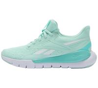 Reebok Women's Flex Trainer Sneaker, Glitch Aqua/FTWR White/AI Aqua, 9.5 UK