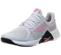 Reebok Women's FLIP Charge Sneaker, Pure Grey 2 / Laser Pink, 37