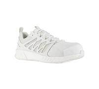 Reebok Women's Fusion Flexweave Work White Composite Toe Boots Work and Safety, White opulent garden, 4.5 UK