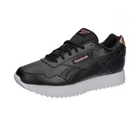 Reebok Women's Glide Ripple Double Sneaker, Black-White/Footwear White/Rose Gold, 6.5 UK