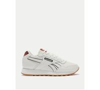 Reebok Glide Women's Sneaker, Chalk Chalk Black, 4 UK