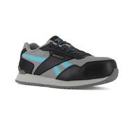 Reebok Women's Harman Safety Toe Classic Work Sneaker Industrial Shoe, Black, 5.5 UK