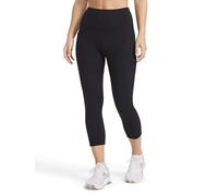 Reebok Women's Id Train Capri, Slim Fit, 20” Inseam, Lightweight Stretch Poly Motion Interlock Fabric, Moisture-Wicking, Black, M