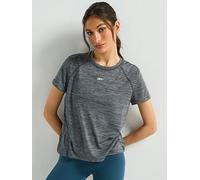 Reebok Womens Id Training Tee- Grey, Grey, Size S, Women Grey