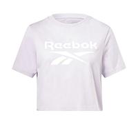 Reebok Women's Identity Crop T-Shirt Purple Oasis L
