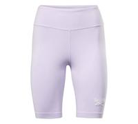 Reebok Women's Identity Fitted Logo Shorts, Purple Oasis, XS