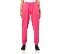 Reebok Women's Identity Small Logo Fleece Jogger Sweatpants, Bold Pink, S
