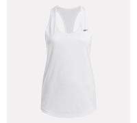 Reebok Women's Identity Train Mesh Back Tank, White, S