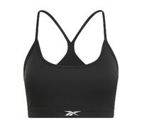 Reebok Women's Kendal Core Strappy Bra Bustier Black