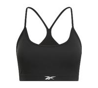 Reebok Women's Kendal Core Strappy Bra Bustier Black