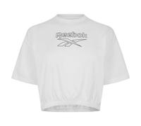 Reebok Womens/Ladies Cotton Regular Crop T-Shirt
