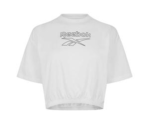 Reebok Womens/Ladies Cotton Regular Crop T-Shirt
