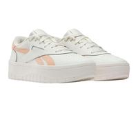 Reebok Womens/Ladies Court Advance Surge Leather Trainers - White/Pink - White/Pink - 6 UK