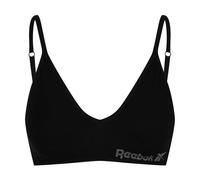 Reebok Womens Justine Seamless Bra - Black - 12 UK - Black - 74% Polyamide/26% Elastane