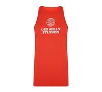 Reebok Womens/Ladies Les Mills Activchill Dreamblend Tank ToXXS Red GT26150
