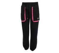 Reebok Womens/Ladies Logo Jogging Bottoms4 UK - 6 UK Black GT46681