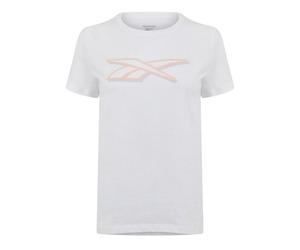 Reebok Womens/Ladies Logo Regular T-Shirt
