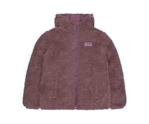 Reebok Womens/Ladies Sherpa Reversible Puffer Jacket (Dusty Rose) - Size Large