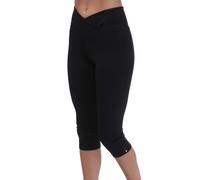Reebok Womens/Ladies Workout Ready Basic Capri Tights - Black - 4 UK - 6 UK - Black