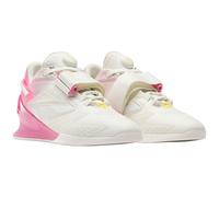 Reebok Women's Legacy Lifter Iii Sneaker, Chalk Golden Haze Atomic Pink, 8 UK