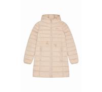 Reebok Womens Long Jacket Glacier Shield Long Puffer Jacket Oatmeal
