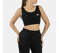Reebok Women's Luna Scoop Neck Small Logo Bra Top Bustier