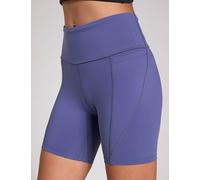 Reebok Women's Lux High Waisted Biker Shorts 6" - Twilight Purple - Size: Medium