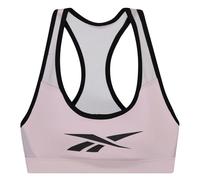 Reebok Women Lux Racer Vector Sports Bra, Frost Berry, L