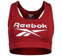 Reebok Women's Monroe Scoop Neck Big Logo Bra Top Bustier