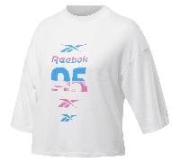 Reebok Womens MYT Graphic T-Shirt Size: Medium, Colour: White