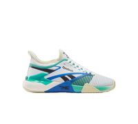 Reebok Women's Nano Court Sneaker, Footwear White/Weathered White/Unleashed Green, 4.5 UK