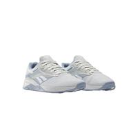 Reebok Women's Nano X4 Sneaker, Pure Grey 2/Vintage Blue/Footwear White, 3.5 UK