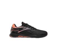 Reebok Women's Nano X5 Edge Trainers, Black/Arena Orange/Future Peach, 38 EU