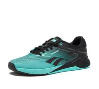 Reebok Women's Nano X5 Sneaker, Ai Aqua/Black, 10