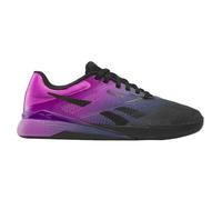 Reebok Women's Nano X5 Sneaker, Black/Twilight Purple/Purple Rave, 3 UK