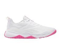 Reebok Women's NFX Trainer Sneaker, FTWR White/True Pink, 4 UK