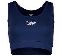 Reebok Women's Piper Scoop Neck Small Logo Bra Top Bustier