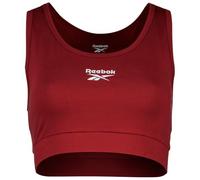 Reebok Women's Piper Scoop Neck Small Logo Bra Top Bustier